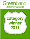 Greenbang Efficiency Awards - Category Winner 2011